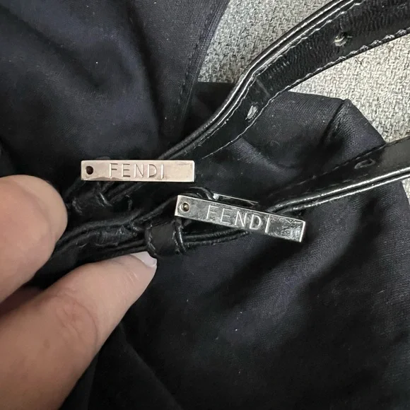 Fendi mamma baguette Vintage 90s Neoprene - Picture 11 of 15
